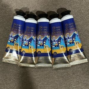 BBW 5pc Frosted Coconut Snowball Hand Creams
